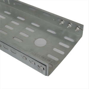 Goulotte de câblage perforée ignifuge personnalisée en acier galvanisé à chaud, acier inoxydable, FRP, aluminium pour la pose de câbles - Product Image 2