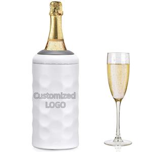 Olaylar için 750ml şarap şampanya soğutucu Oem şarap soğutucu fincan üreticisi dış mekan kullanımı için şarap şişesi soğutucu - Product Image 1