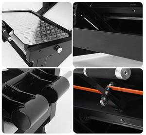 Phòng tập thể dục sức mạnh Thiết bị tập thể dục harker Squat Máy đùi hip huấn luyện viên hai chiều Squat giá chất lượng cao bền - Product Image 6