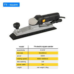 Cepillo Excéntrico de Alta Calidad para Bricolaje, 70x400mm, Orbital Aleatorio, 700W, Velocidad Variable, 220V, Cerámica y Aluminio - Product Image 5