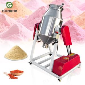 Lab Automatic <b>Plastic</b> Food Rotary Durable Steel Stainless Tumbler Spice Electric Barrel 100l <b>Drum</b> Mixer - Product Image 1