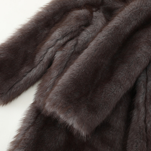 Manteau long ample pour <span class=keywords><strong>homme</strong></span>, tendance hiver, vêtements de personnalité masculine, manteaux en fausse <span class=keywords><strong>fourrure</strong></span> pour <span class=keywords><strong>homme</strong></span> - Product Image 4