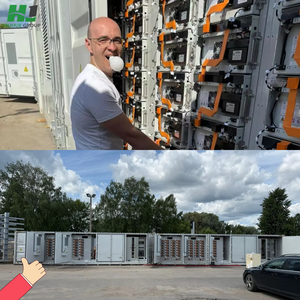 Hj את מערכת dc 500kw סוללות פאנל סולאריות 1mwh סוללה 2mwh bess 2mwh סוללה 1mw כוח סולארי עם סוללה - Product Image 3