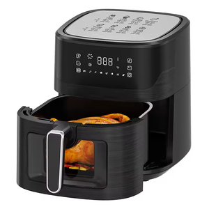 Electrodomésticos Inteligentes, Freidora de Aire Digital de 6.5L, Carcasa de Plástico Cepillado, 8 en 1, Freidora de Aire Saludable sin Aceite, Freidora de Aire Digital Inteligente A - Product Image 1