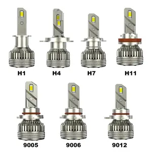 High-Power LED Car Headlight With 3 Copper Pipes Canbus Compatible H1 H4 H7 H11 Bulb Lamp Toyota Cruiser