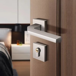 ชุดมือจับและกุญแจล็อคประตูแบบมอร์ทิส สำหรับงานหนัก ผลิตจากโลหะผสมสังกะสี ใช้กับกุญแจแบบอเมริกัน เหมาะสำหรับประตูทางเข้า - Product Image 3