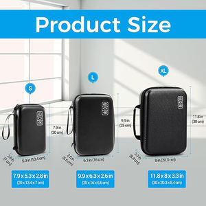 Étui de voyage rigide en EVA pour organiseur électronique, adaptateur secteur MacBook, chargeurs, câbles, batterie externe, souris Apple Magic, clé USB - Product Image 6