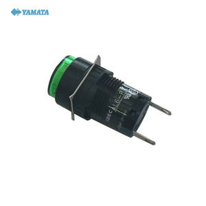 Voyant circulaire AC/DC 24V 2PIN une variété de couleur 16mm AL6M-P4GC/RC/YC/<span class=keywords><strong>WC</strong></span>/SC /JWC AL6M-P4 interrupteur à bouton-<span class=keywords><strong>poussoir</strong></span> - Product Image 3