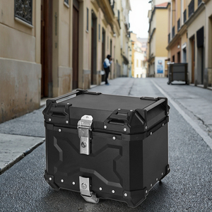 Maxi-Scooter Motor X-Size 45L Caja trasera de aleación de aluminio Equipaje Motocicleta Caja de metal Accesorios Piezas - Product Image 3