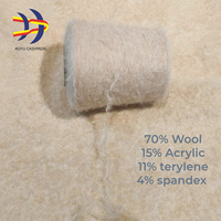AOYU Stock Super Soft mohair 1/4.3NM Fil fantaisie en laine angora