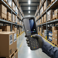 Chainway MC21 Android 12 PDA robuste avec communication NFC, IP65, lecteur de codes-barres 2D, prix abordable, logistique/entrepôt