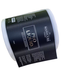 Giá cả cạnh tranh tùy chỉnh thương hiệu riêng in logo nhãn dán nhãn CuộN dính bao bì cuộn dán - Product Image 5