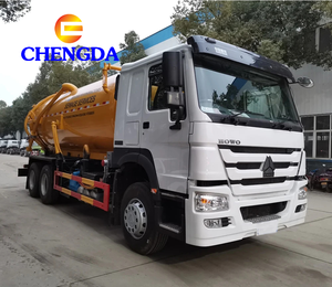 Autocarri cisterna di aspirazione di pompaggio delle acque luride di vuoto Howo 6x4 <span class=keywords><strong>usati</strong></span> da vendere - Product Image 2