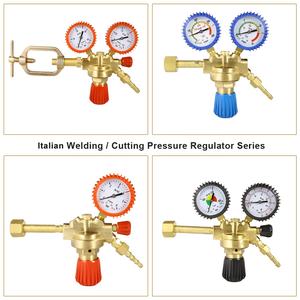 Régulateur de pression de soudage/coupe GPL italien européen Réducteur de gaz GPL entièrement en laiton avec raccord d'entrée W21.8 - Product Image 4