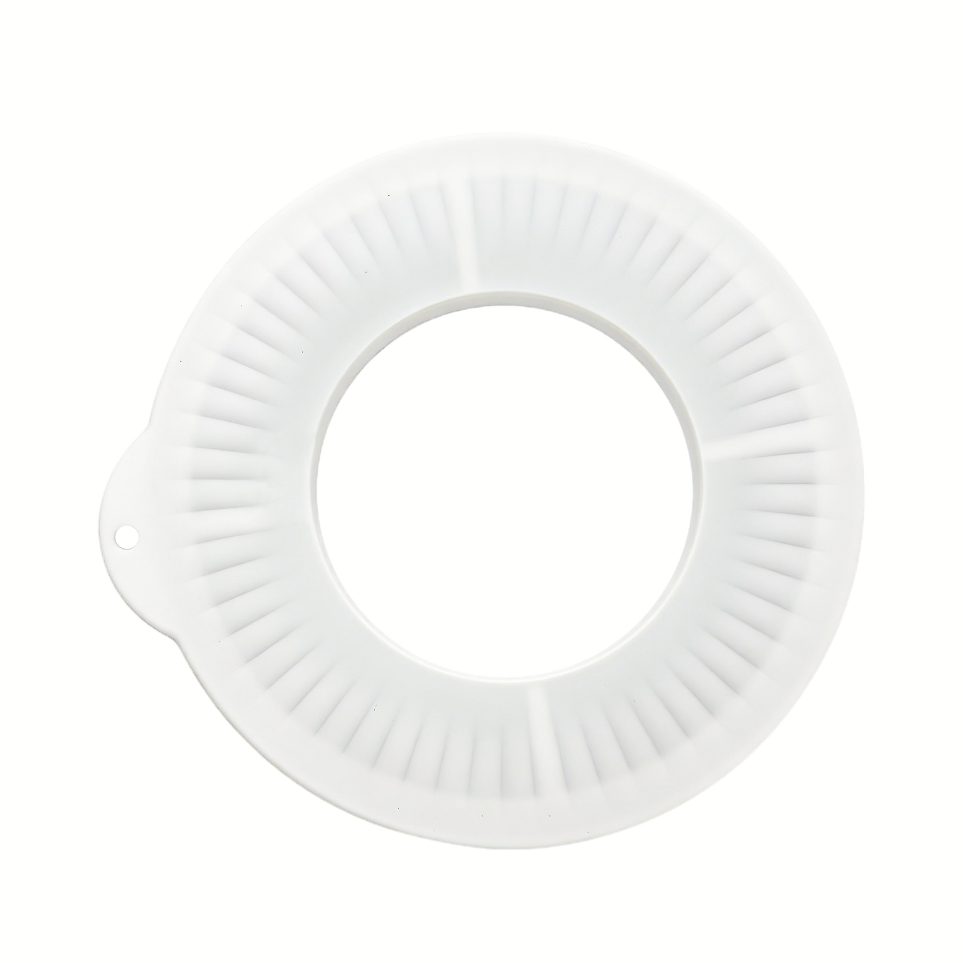 white-4.5-5qt splash-proof lid