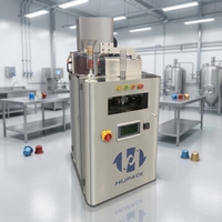 Machine compacte automatique de remplissage et de scellage de capsules de café avec moteur et pompe, haute précision, niveau d'entrée, remplisseur Nespresso