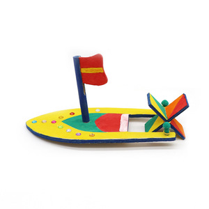 <span class=keywords><strong>Velero</strong></span> de madera sin terminar para niños, <span class=keywords><strong>mini</strong></span> barco de madera para pintar - Product Image 6