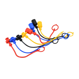 Iso7241a Nắp bụi khác nhau màu đỏ, vàng, đen Khớp nối nhanh nắp nhựa cung cấp tại chỗ giống hoàn chỉnh giá tốt chất lượng tốt - Product Image 1