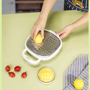 Cortador <span class=keywords><strong>de</strong></span> Verduras Multifuncional, Rebanador <span class=keywords><strong>de</strong></span> Frutas, Pelador <span class=keywords><strong>de</strong></span> Patatas, Rallador <span class=keywords><strong>de</strong></span> Zanahorias, Accesorios <span class=keywords><strong>de</strong></span> <span class=keywords><strong>Cocina</strong></span>, Cesta, Rebanador <span class=keywords><strong>de</strong></span> Verduras - Product Image 4