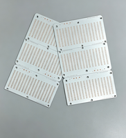 Carte de circuit imprimé en aluminium MCPCB LED personnalisée, panneau LED à découpe en V, carte de circuit imprimé OEM