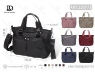 Borsa Tote Impermeabile da Donna in Poliestere con Chiusura a Cerniera per Uso Quotidiano, Tutte le Stagioni, Colore Unico - Product Image 1