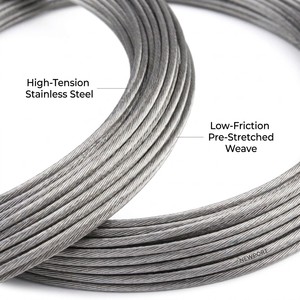 Cable de Freno/ Cambio <span class=keywords><strong>Delantero</strong></span>/Trasero para <span class=keywords><strong>Bicicleta</strong></span> de Montaña/Carretera SY Steel, 2000mm, Cable Interior Compatible con BMX - Product Image 3