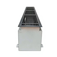 Boîte de ventilation flexible avec grille linéaire, boîte de ventilation murale pour système de ventilation commercial et résidentiel