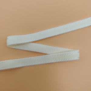 Cinta Elástica de Jacquard de Nailon con Logotipo Personalizado, Tejida, de Poliéster, Suave, para Ropa Interior, con Borde de Picot - Product Image 4