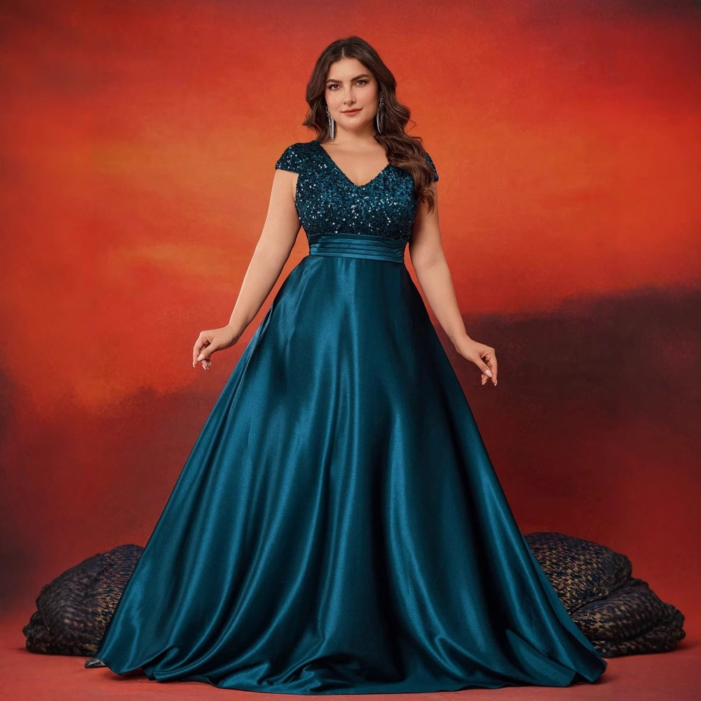 Satin Macy's Junior Plus Size Dresses Elegance For Plus Size Women Prom  Dresses Fat Girls