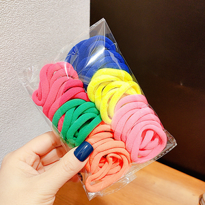 ยางรัดผมสีลูกกวาดแบบเรียบง่ายหลายแบบ ขายดีปี 2026 ชุด 50 ชิ้น/เซ็ต เครื่องประดับผมแฟชั่นสำหรับเด็กผู้หญิง ขายส่ง - Product Image 3