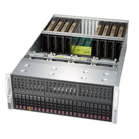 Kualitas tinggi supermmicro 4029GP TRT2 Dual Processor 4U rak Server
