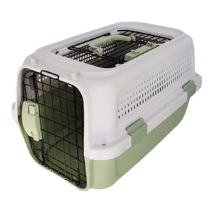 Caisse de transport portable pour animaux de compagnie, petite taille 50x34x30cm, coque rigide avec ventilation pour chiens et chats - Product Image 3