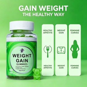 Gommose per Aumento di Peso OEM/ODM con Miscela di Enzimi Digestivi 600mg per Appetito Sano e Supporto alla Crescita Muscolare, 60 Pezzi, Gusto Mela - Product Image 3