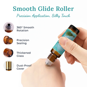 Mezcla de Aceite Esencial de Romero en Roll-on de Marca Privada Personalizada, Aceite Esencial de Lavanda Natural en Roll-on, Aceite Perfumado para el Cuidado del Cabello - Product Image 4