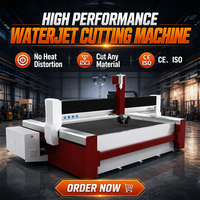 Machine de découpe à jet d'eau CNC, découpeuse à jet d'eau CNC, contrôleur CNC pour verre, cristal, pierre, métal