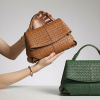 Sacs Main Pour Femmes en gros dame concepteur sacs à main tissés à la main en cuir véritable sac à main pour femme de luxe