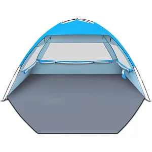 UV Sun Shelter Lightweight Beach Sun Shade Canopy Cabana Beach Tents