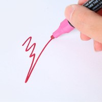 Dessin coloré permanent de lissage personnalisé en usine stylo marqueur acrylique de création artistique à forte couverture