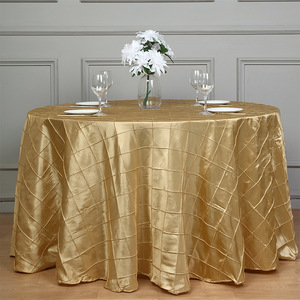Wholesale 120 Jacquard Wrinkless Resistant Cationic Polyester Tablecloths Round Polyester <strong>Table</strong> <strong>Cloth</strong> for Events - Product Image 2