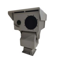 Cámara de monitoreo de larga distancia de 20km Sistema de cámara de imagen térmica PTZ montado en vehículo multisensor