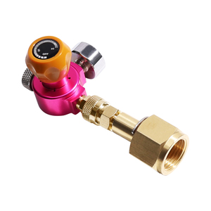 Adaptateur de recharge de cylindre de Co2 rose à connexion rapide avec kit de jauge W21.8-14 connecteur CGA320 - Product Image 6