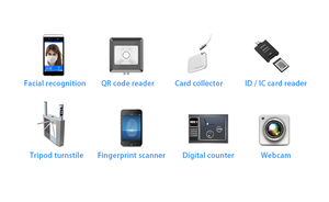 자동 삼각대 회전식 출입문 접근 제어 시스템, 공원 및 학교용 카운터 포함 삼각대 회전식 출입문 - Product Image 4