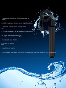 Ibbowl10 Modern persegi panjang Real-Time TDS Suhu deteksi pH multifungsi tangki ikan penguji kualitas air kotak tamu - Product Image 5