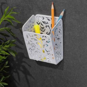 Organizador Magnético de Pared para Oficina y Hogar, Porta Lápices de Malla Metálica Negra, en Oferta - Product Image 4
