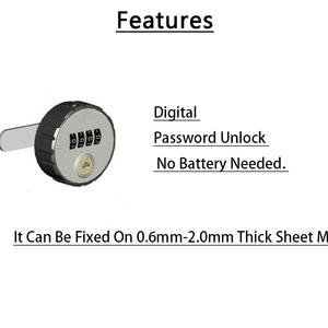 אלקטרונית מובנה הלבשה מנעול ספרות פקה מנעול תיבת דואר ארון <span class=keywords><strong>4</strong></span> ספרות שילוב מנעול - Product Image 3