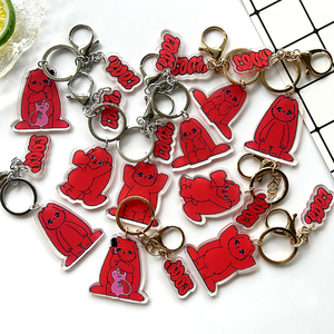 Wholesale Custom (G)I-DLE Song Yuqi <b>Anime</b> Double-Sided Acrylic <b>Keychain</b> Bag Charm UV Printing High Quality Fashion Trend Plastic - Product Image 1