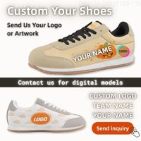 Chaussures de sport décontractées pour hommes, imprimé Halloween, en maille, à lacets, avec logo personnalisé, pour la vente en gros et les marques privées |