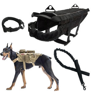 Correas para mascotas de alta resistencia retráctiles para entrenamiento al aire libre personalizadas, correas acolchadas, correas tácticas para perros - Product Image 6