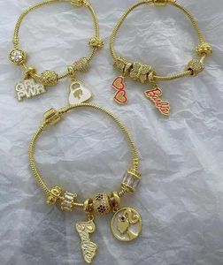 <span class=keywords><strong>Pulsera</strong></span> Delicada con Dije de Corazón Chapado en Oro para Mujer, <span class=keywords><strong>Ajustable</strong></span>, con Cuerda Trenzada, Joyería de Moda al por Mayor - Product Image 4