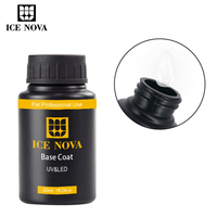 Base de Gel Multifonction 4-en-1 OEM Sans HEMA, Colle pour Ongles à Presser, Adhésif pour Strass, Renforceur d'Ongles